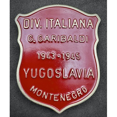 Badge Italian Partisan Division "Garibaldi" (Montenegro)