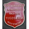 Distintivo Divisione italiana partigiana "Garibaldi" (Montenegro)