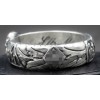 - 925 Silber• SS-Ehrenring (Totenkopfring) von Kurt „Panzer“ Meyer