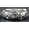 - 925 Silber• SS-Ehrenring (Totenkopfring) von Kurt „Panzer“ Meyer
