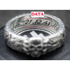 - Argento 925• SS-Ehrenring (Totenkopfring) - PERSONALIZZATO