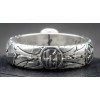 - Argento 925• SS-Ehrenring (Totenkopfring) - PERSONALIZZATO