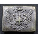 Gürtelschnalle - Königliche italienische Armee 1914 (Variante mit Einzelschleife)
