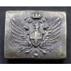 Gürtelschnalle - Königliche italienische Armee 1914 (Variante mit Einzelschleife)