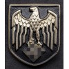 Kriegsmarine Tropical (Pith) Helmet Insignia (Eagle)