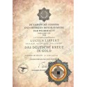 Deutsches Kreuz in Gold Urkunde - Maßgeschneidert