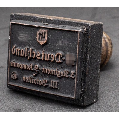 Stamp - SS-Deutschland 3. Regiment - 9. Kompanie - III. Bataillon