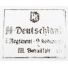 Stamp - SS-Deutschland 3. Regiment - 9. Kompanie - III. Bataillon