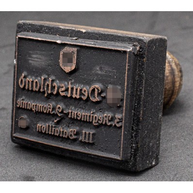 Stempel - SS-Deutschland 3. Regiment - 9. Kompanie - III. Bataillon