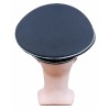 Waffen SS Generals Visor Cap (Black with Silver Piping)