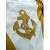 Bandiera ricamata a mano - Unità navali terrestri e stabilimenti della Kriegsmarine 1936-1945