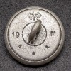 German Uniform Button ww2 Silver (19mm)
