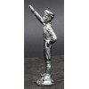 Statuette von Mussolini beim römischen Gruß