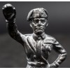 Statuette of Mussolini doing the Roman Salute