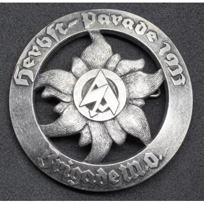 SA Herbst-Parade 1933 Brigade M.O. Badge