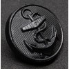 Uniform Button - U-Boot Tunic (Black) (20mm)