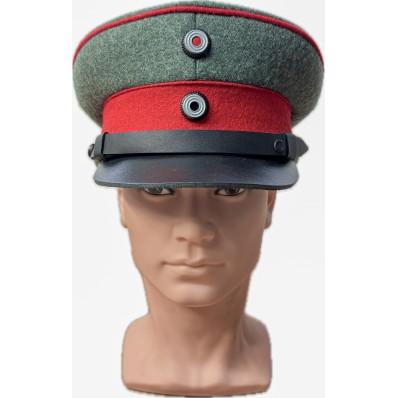 Schirmmütze für Infanterieoffiziere - 1. Weltkrieg, Deutschland bis 1915