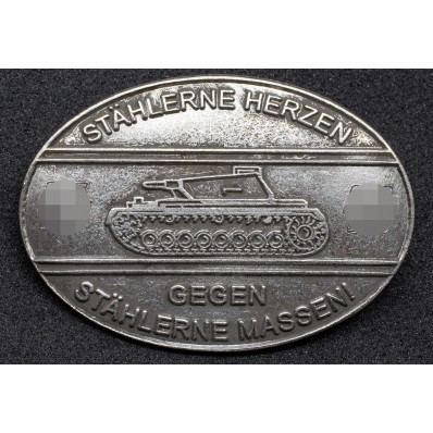 Distintivo SS di Distruzione Carro Armato