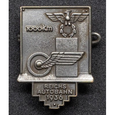 Reichsautobahn 1000Km Abzeichen 1936