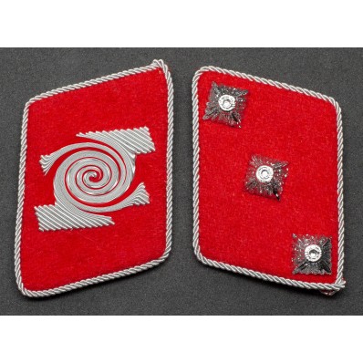 Waffen-SS Collar Tabs - Untersturmführer of the Italian SS Legion