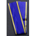 Ribbon - Blue with Yellow Stripes