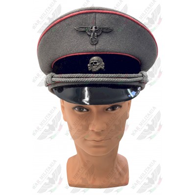 Waffen SS Panzer Officers Visor Cap