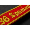 Cuff Title - Spanish Civil War 1936-1939