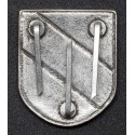 Heer/Kriegsmarine Tropical (Pith) Helmet Insignia (Shield)