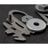 Collar Tabs Badges - "M" Battalion (with screw)