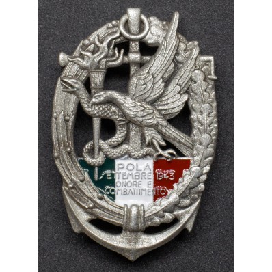 Distintivo Compagnia Autonoma “NAZARIO SAURO”