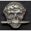 Ribbon Badge - "Arditi" Skull
