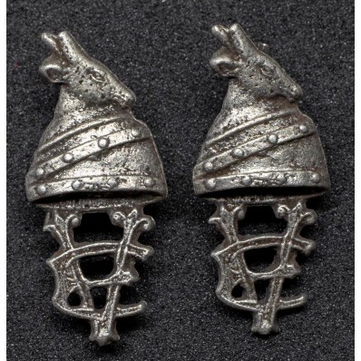 Collar Tabs Badge - Albania (Couple)