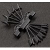 Abzeichen für Falange Kämpfer - Flechas Negras