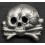 Panzer-Division Skull Hat Badge