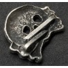 Panzer-Division Skull Hat Badge