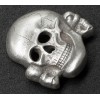 Waffen-SS Totenkopf Skull Badge For Visor Hat (Schirmmütze)