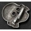 Waffen-SS Totenkopf Skull Badge For Visor Hat (Schirmmütze)