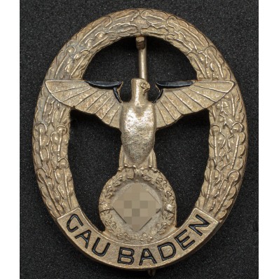 Gau Baden Honour Badge in Gold