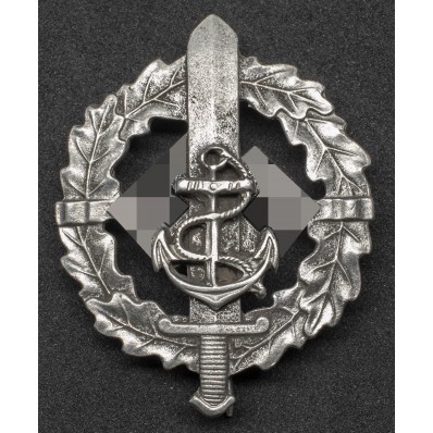 SA Naval Sports Badge in Silver