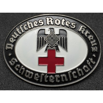 Nurse Badge - Deutsche Rotes Kreuz Schwesternschaft (oval version)