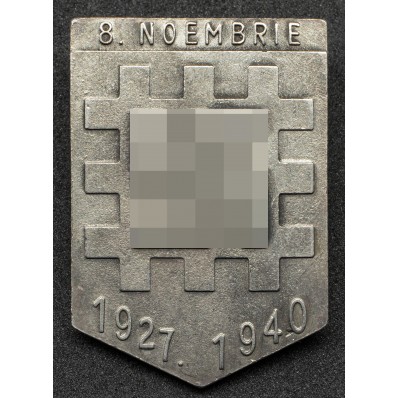 Distintivo Commemorativo per l'Entrata nell'Alleanza Tripartito della Romania - Guardia di Ferro