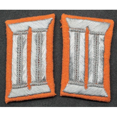 Kragenspiegel - Feldgendarmerie (Orange)