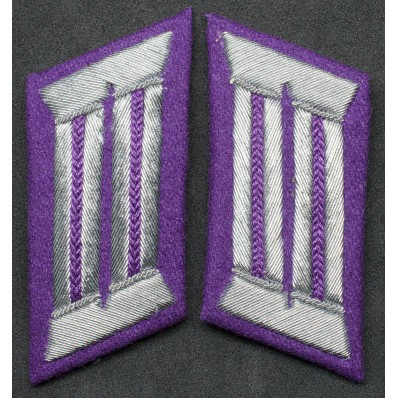 Collar Tabs - Chaplain (Purple)