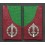 Collar tabs for Alpini Medical Units of the Italian Social Republic (RSI)