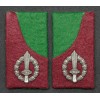 Collar tabs for Alpini Medical Units of the Italian Social Republic (RSI)