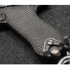 Luger P08 keychain (Black Grips)