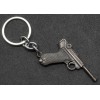 Luger P08 keychain (Black Grips)