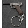 Luger P08 keychain (Brown Grips)