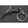 Portachiavi Luger P08 (Guancette Marroni)