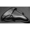 Luger P08 Pistolenholster – Hard Shell, schwarzes Leder